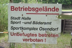 Hinweisschild